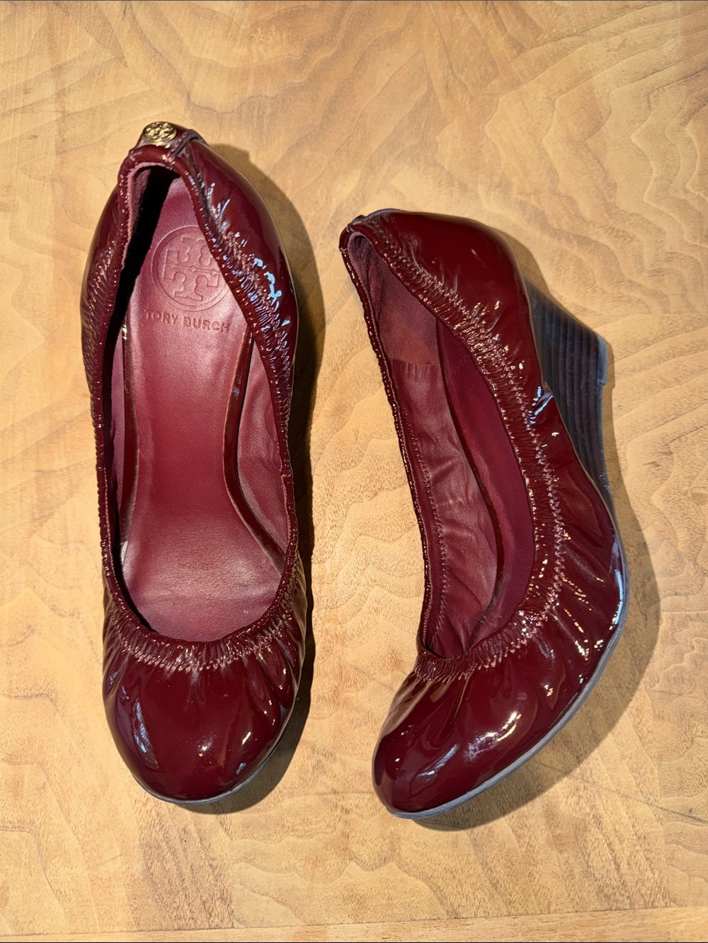 Tory Burch Eddie Wedges Size 9.5